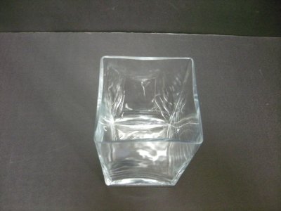 画像2: ガラス花器　スクエアー２０　ＣG-１７